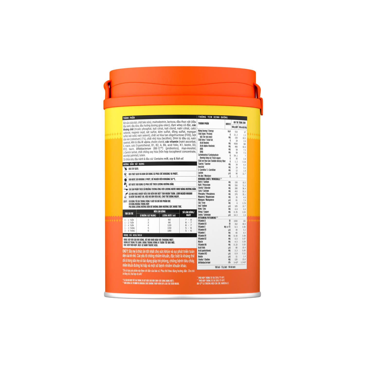 Infant Formula Dielac Gold 1 (0–6 Months) 800g