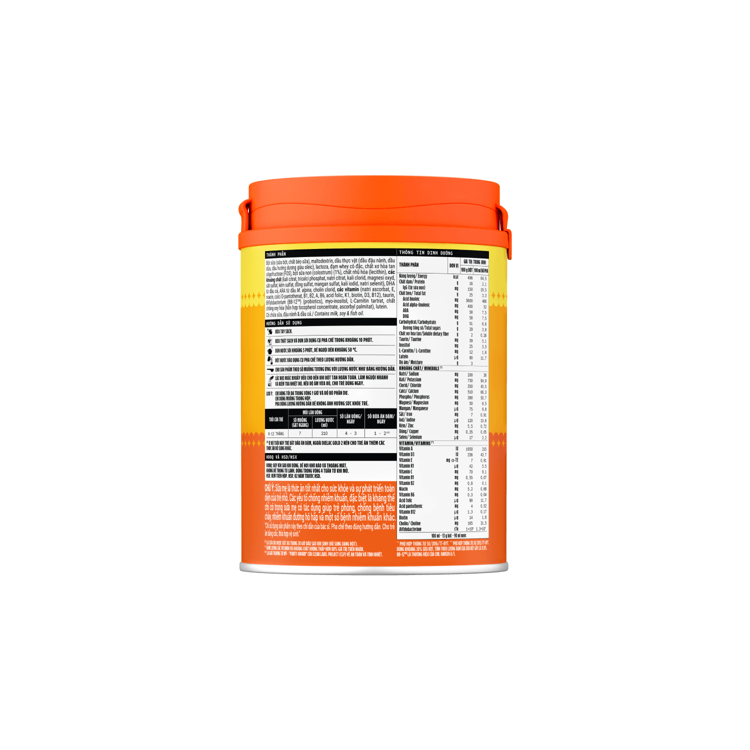 Sữa bột trẻ em Dielac Gold 2 (6-12 tháng) 400g