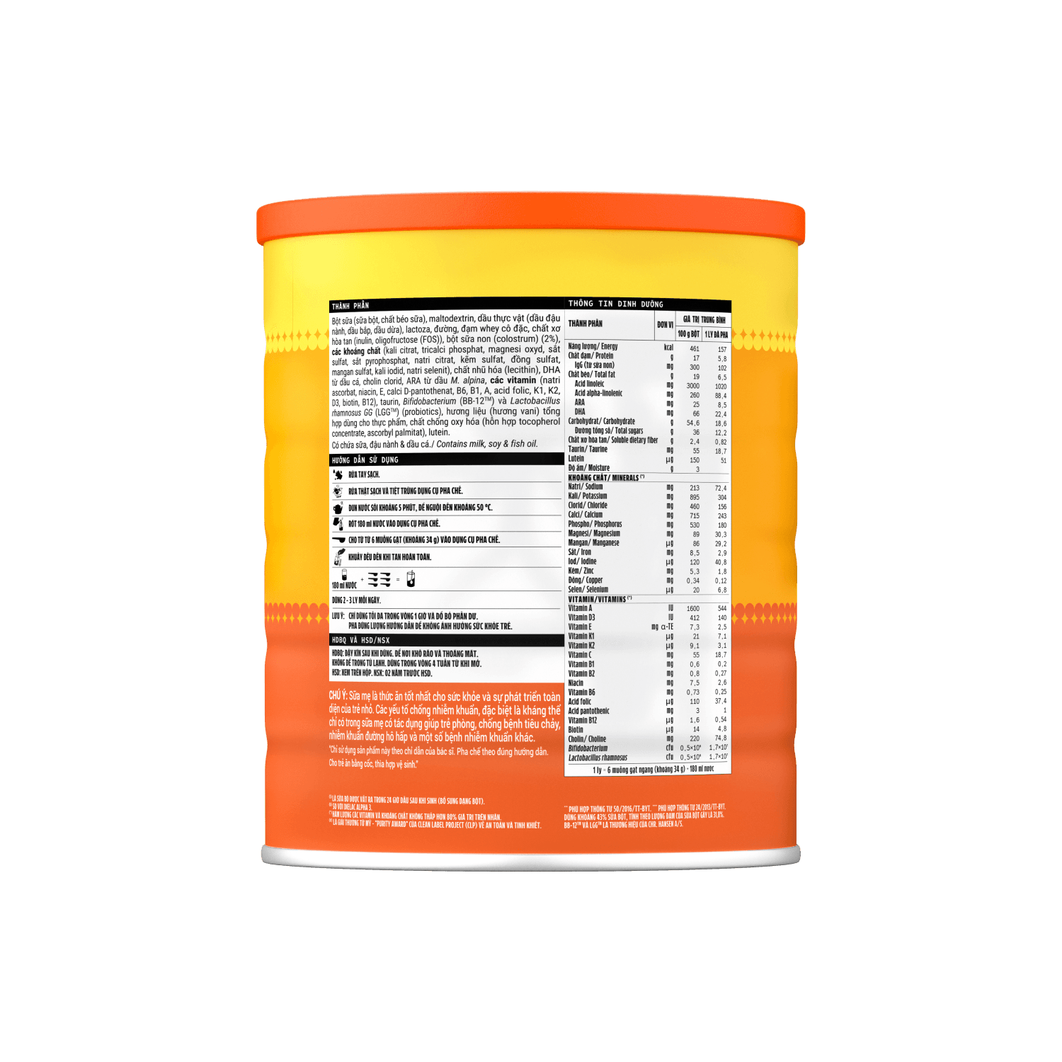 Infant Formula Dielac Gold 3 (1-2 years old) 1,4kg