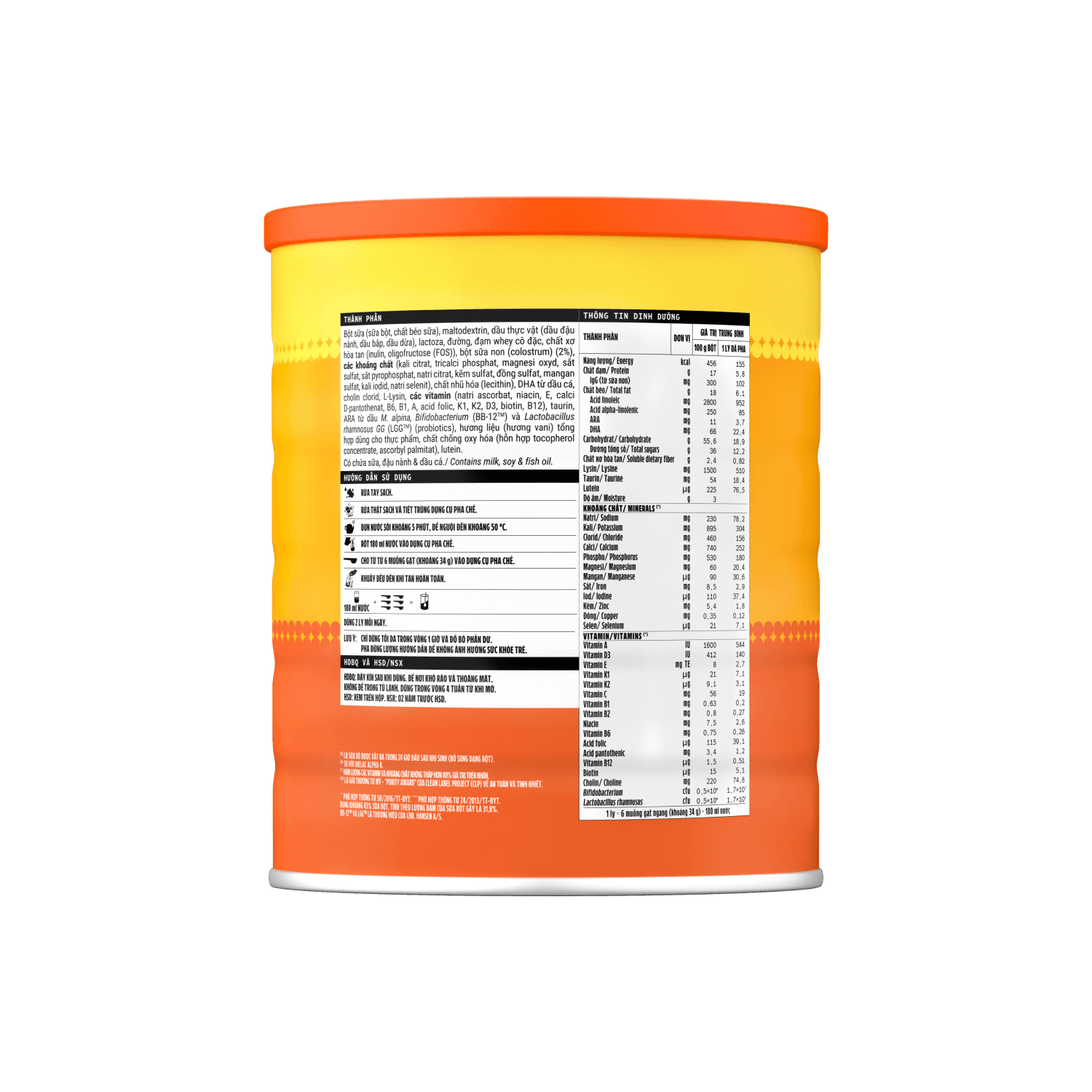 Sữa bột trẻ em Dielac Gold 4 (2-6 tuổi) 1,4kg