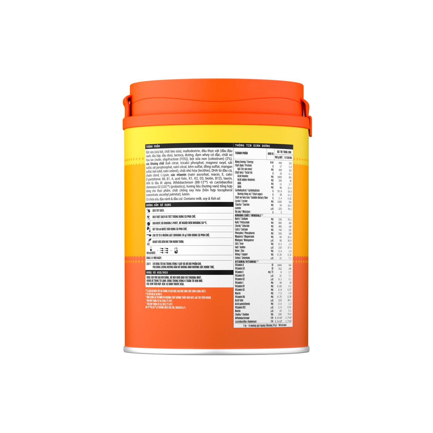 Sữa bột trẻ em Dielac Gold 4 (2-6 tuổi) 850g