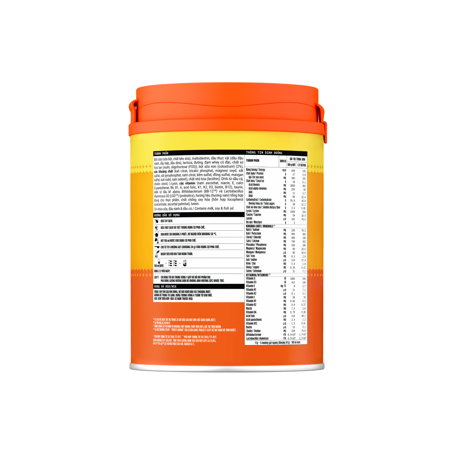 Sữa bột trẻ em Dielac Gold 4 (2-6 tuổi) 850g