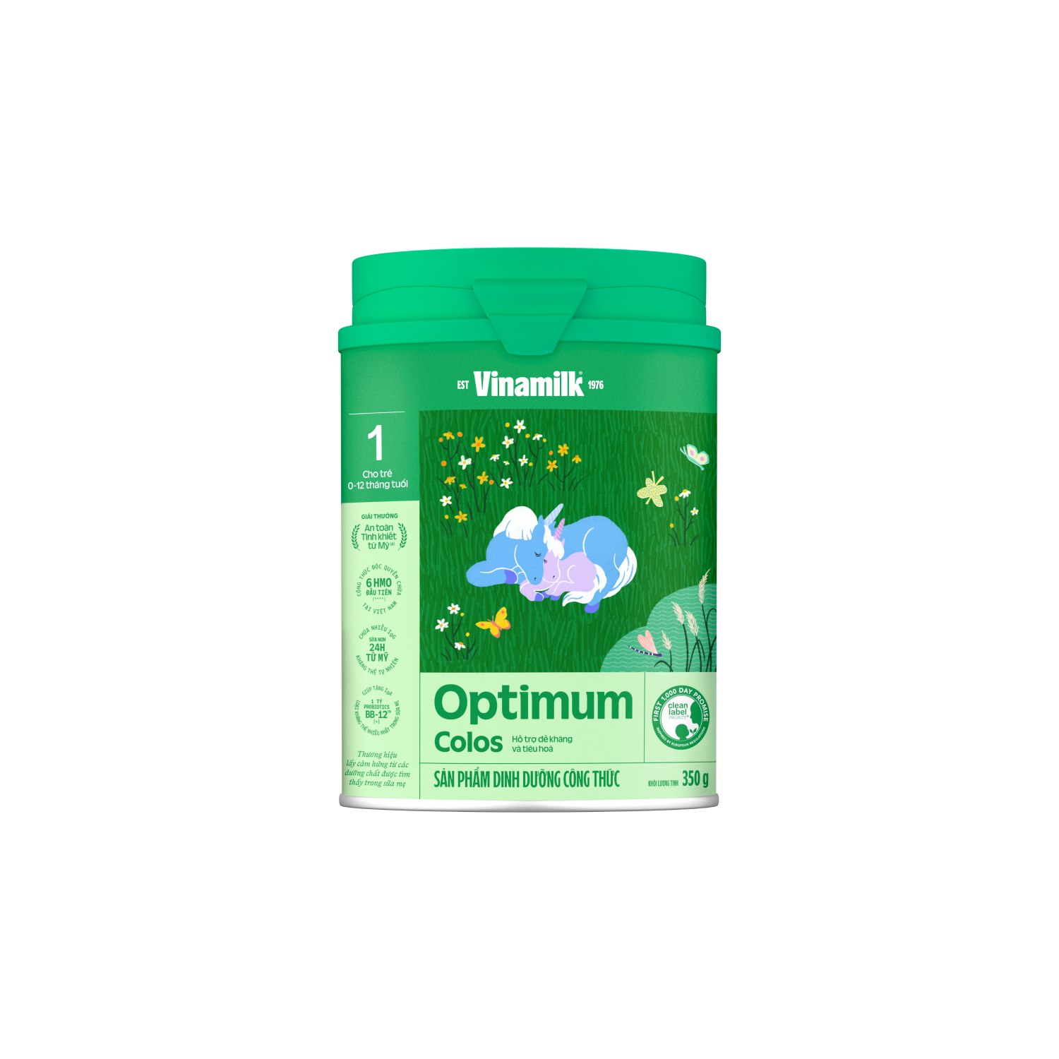 Infant Formula Optimum Colos 1 (0–12 Months) 350g Single Can