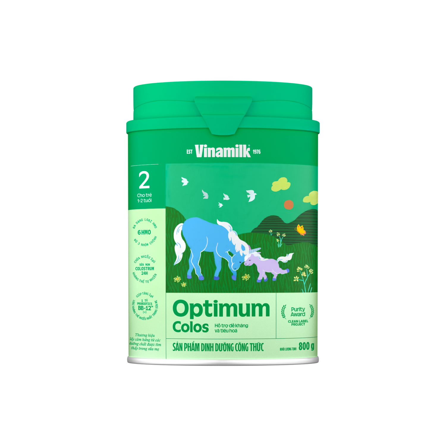 Infant Formula Optimum Colos 2 (1–2 Years) 800g