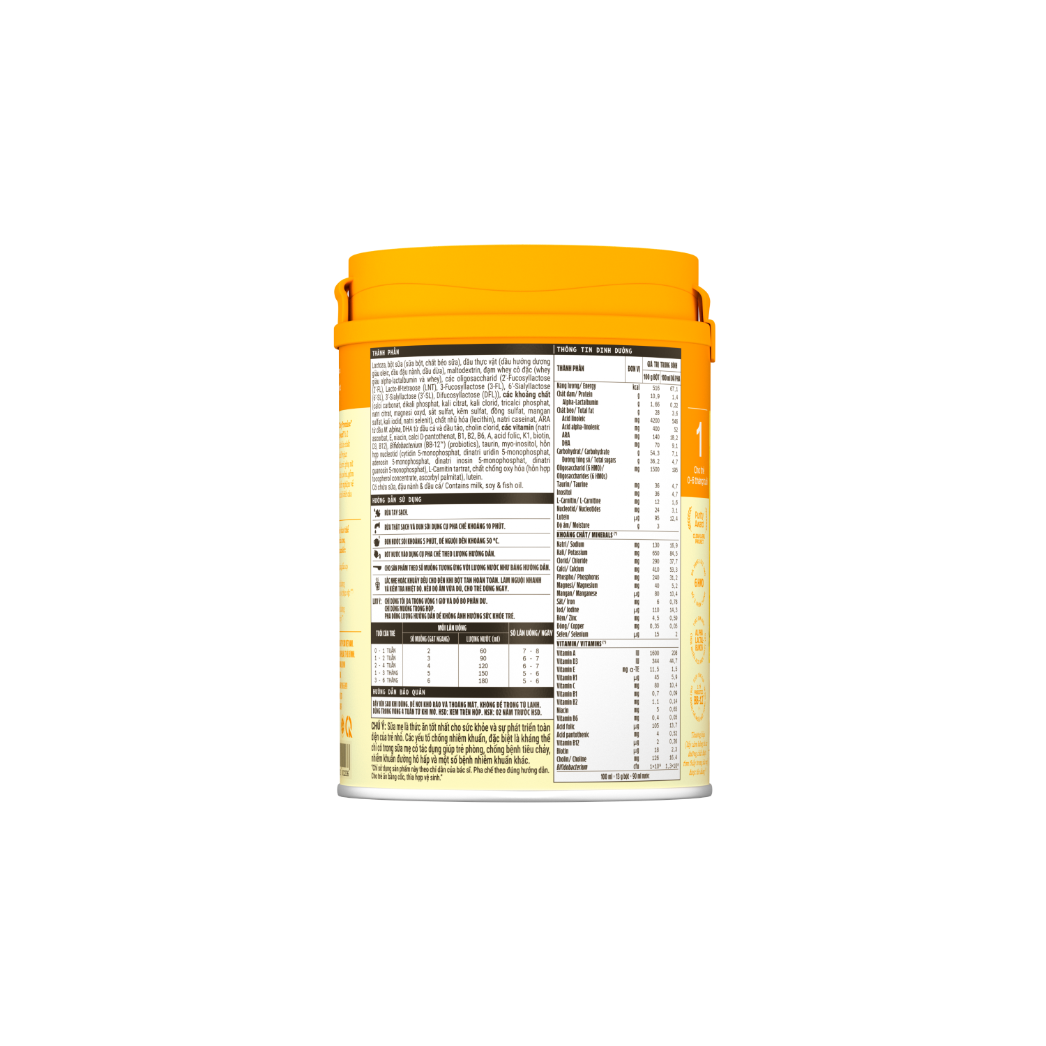 Infant Formula Optimum Gold 1 (0–6 Months) 400g