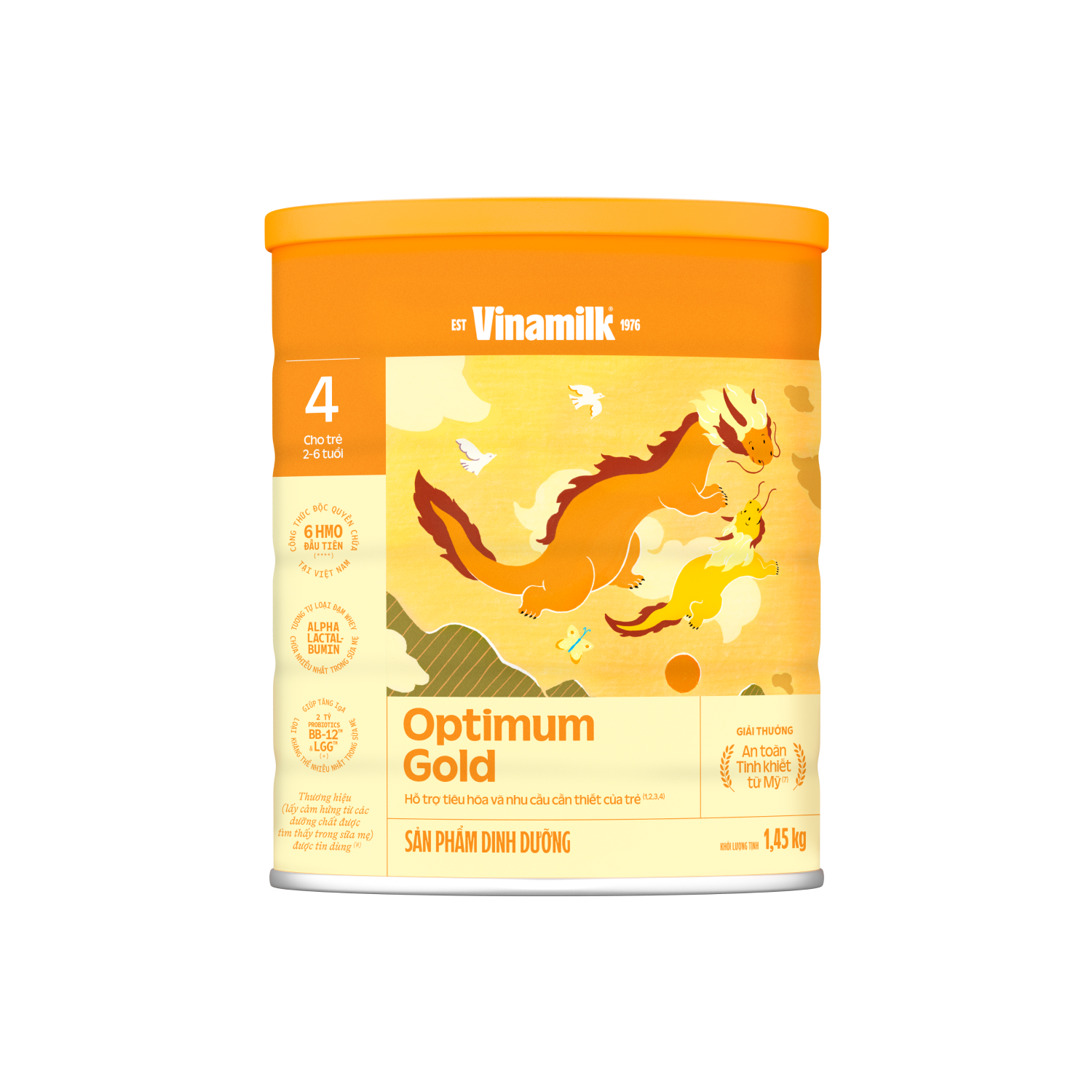 Infant Formula Optimum Gold 4 (2–6 Years) 1,45kg