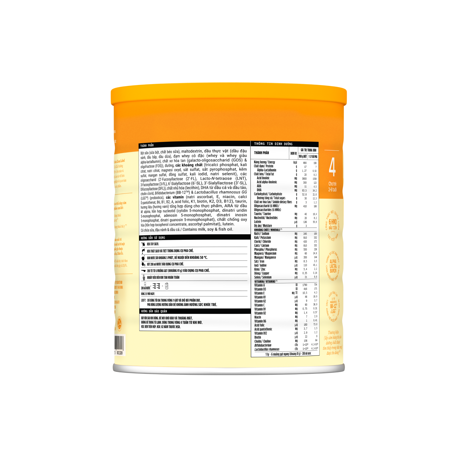 Infant Formula Optimum Gold 4 (2–6 Years) 1,45kg