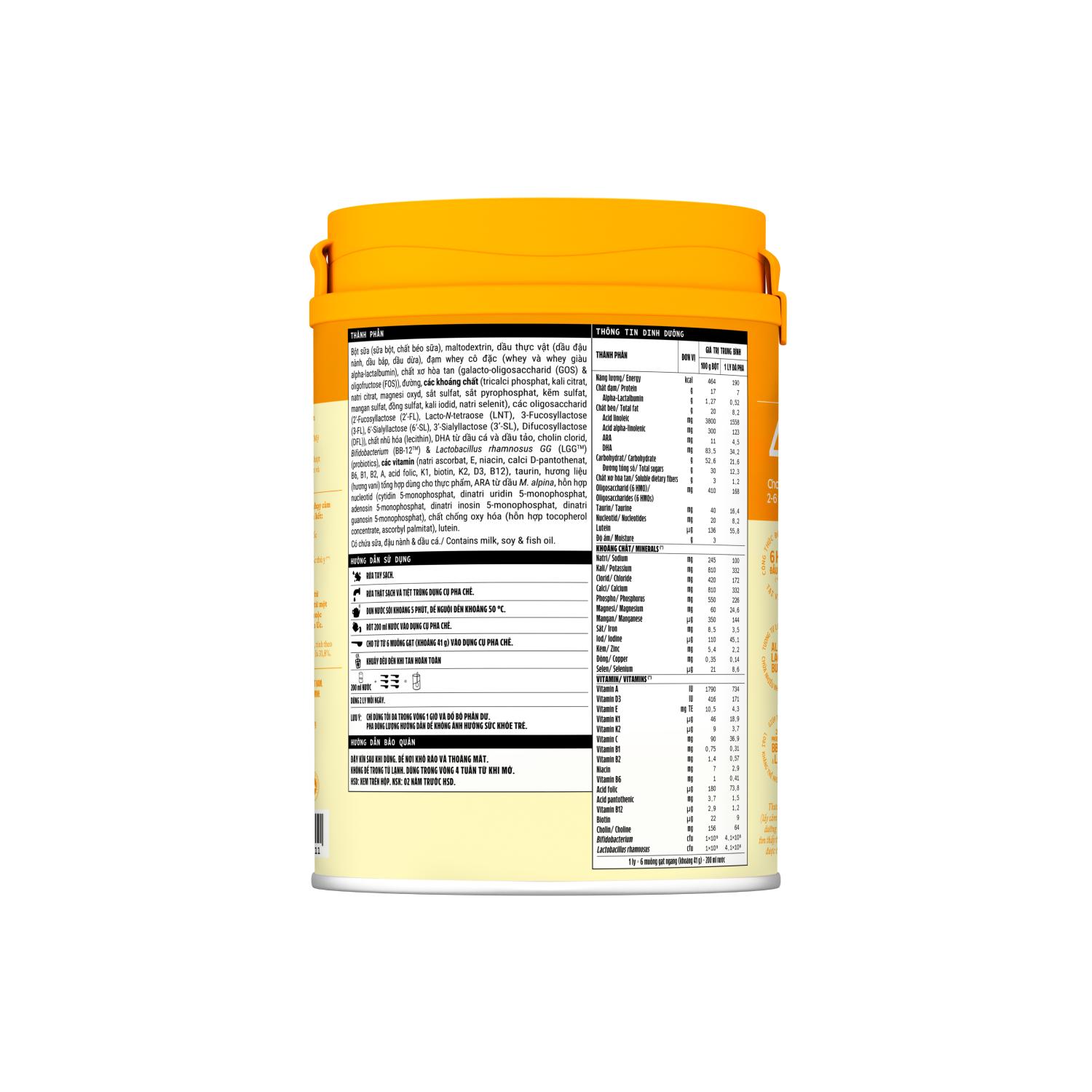 Infant Formula Optimum Gold 4 (2–6 Years) 850g