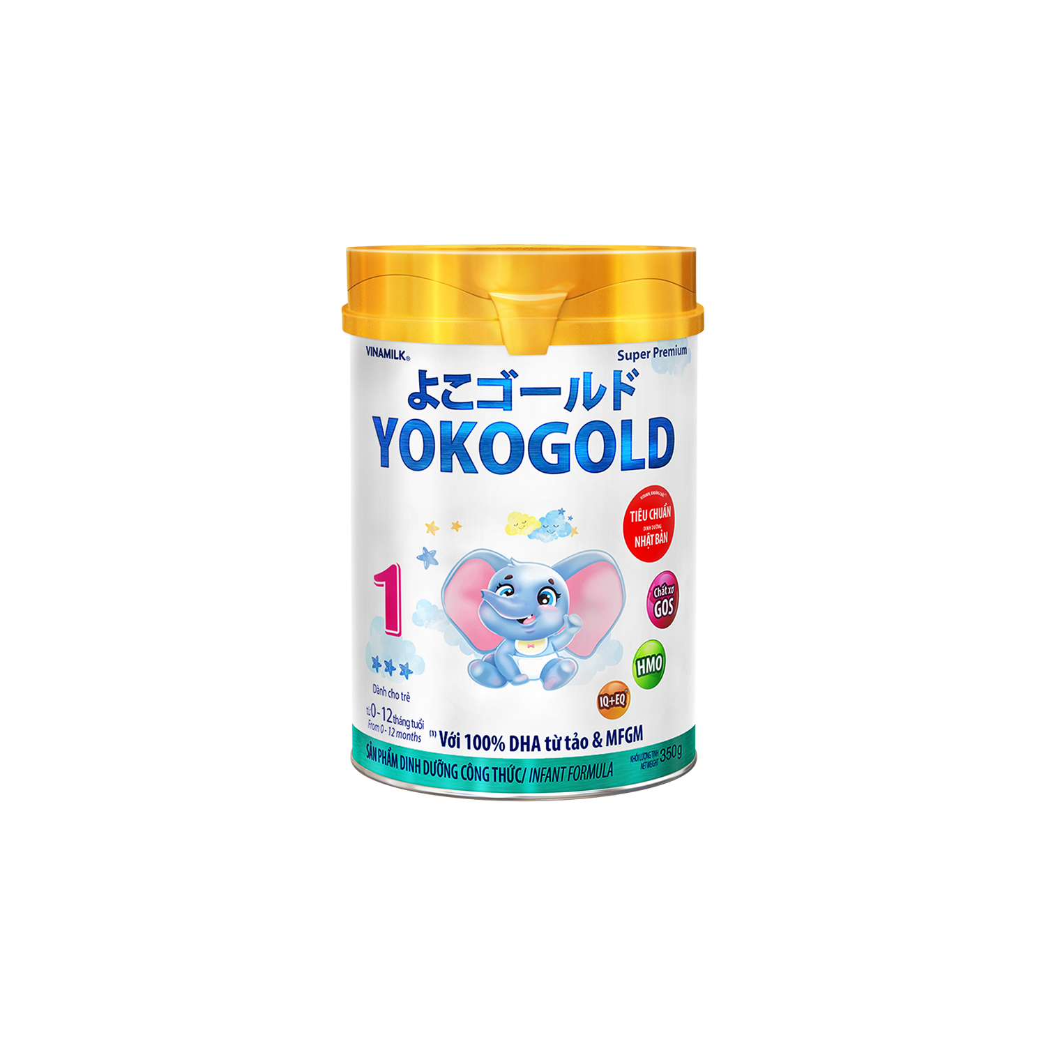 Sữa bột trẻ em YokoGold 1 (0-12 tháng) 350g