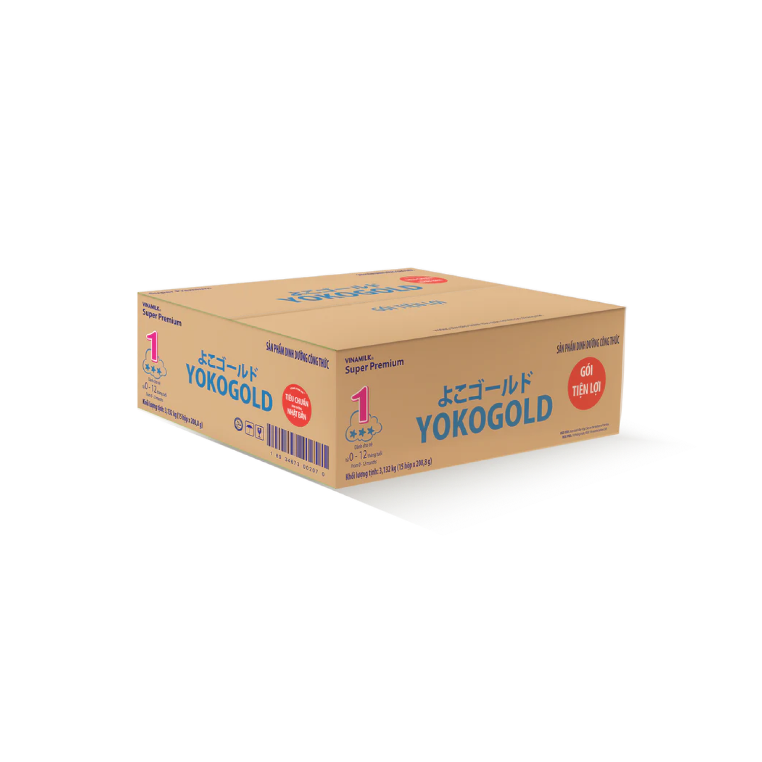 Sữa bột trẻ em YokoGold 1 (0-12 tháng) 8,7g