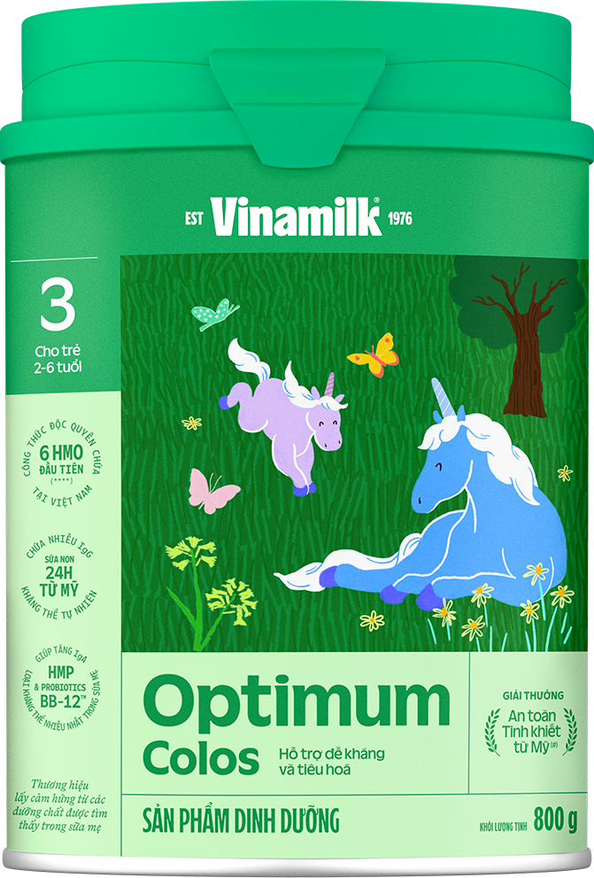 Optimum Colos 3 - Sữa bột tốt cho bé 2 tuổi