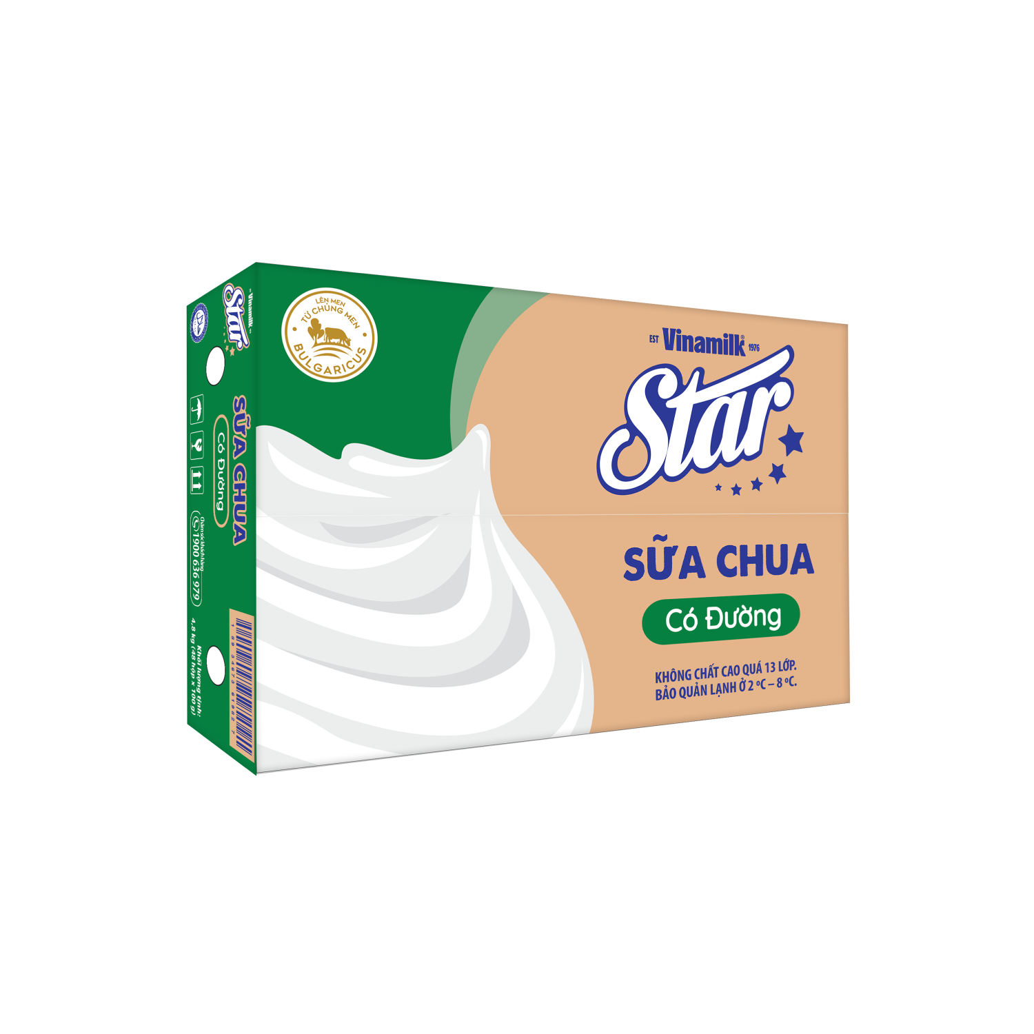 Sữa chua ăn Vinamilk Star Có Đường 100g