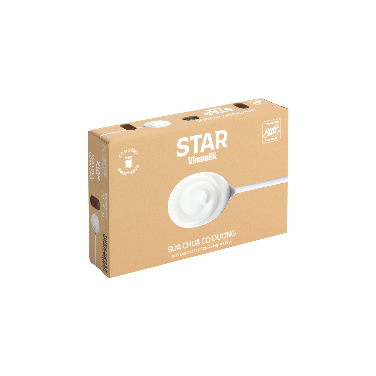 Sữa chua ăn Vinamilk Star Có Đường 100g