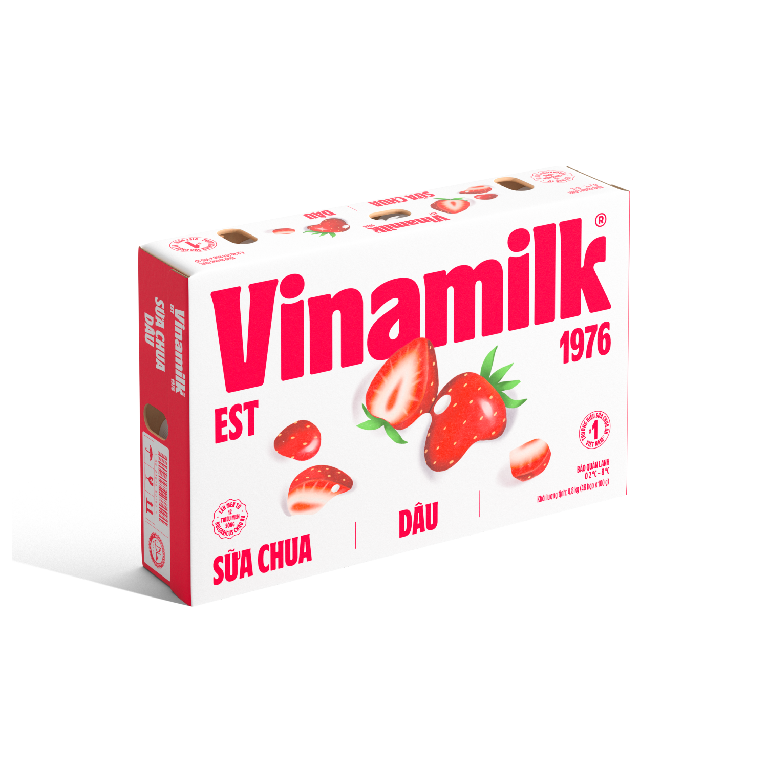 Sữa chua ăn Vinamilk Dâu 100g