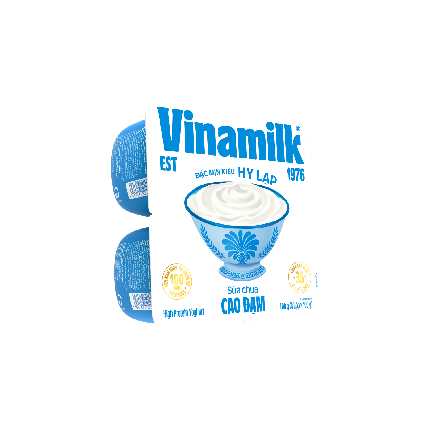 Sữa chua ăn Vinamilk Cao Đạm Kiểu Hy Lạp 100g