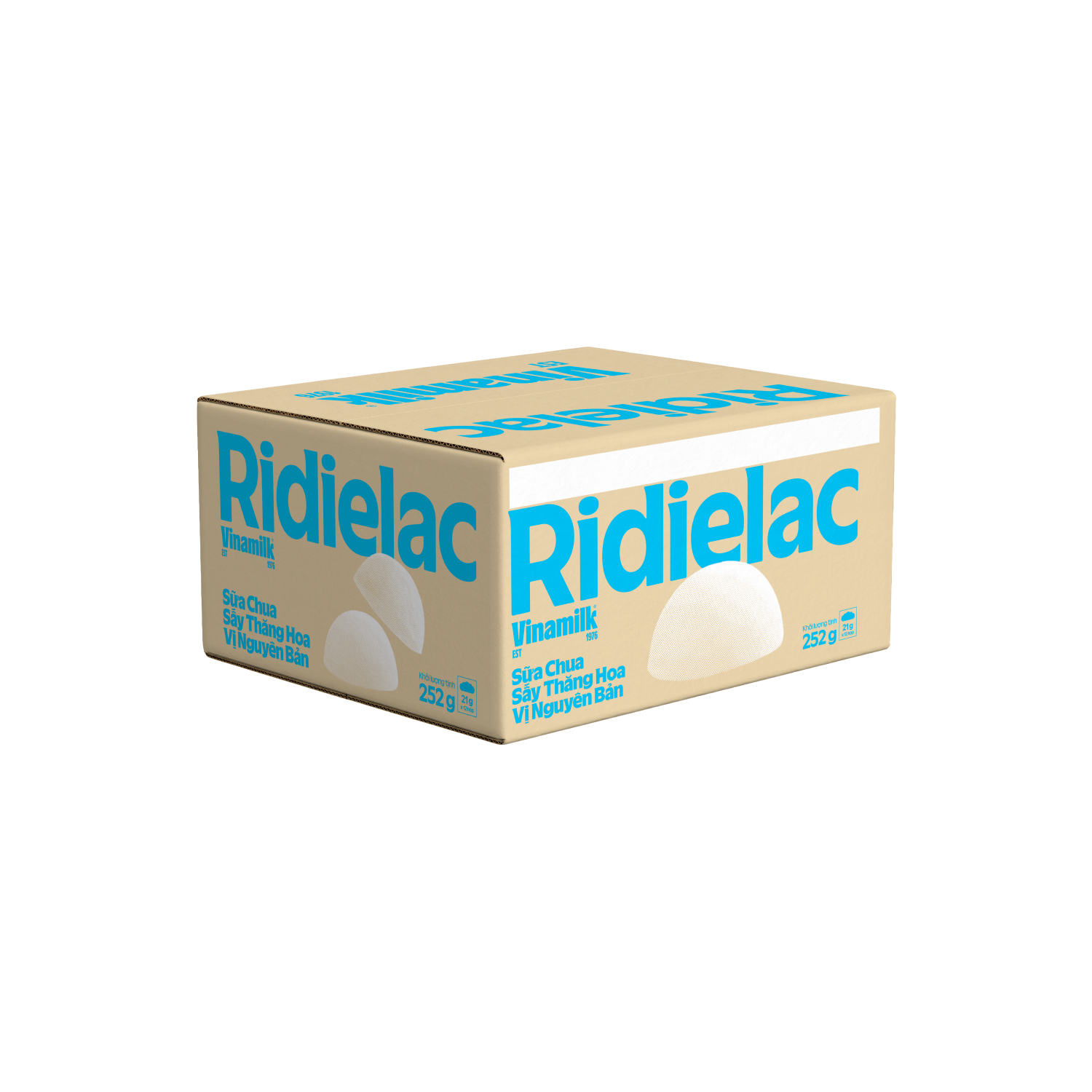 Sữa Chua Sấy Thăng Hoa Ridielac Vị Nguyên Bản 21g
