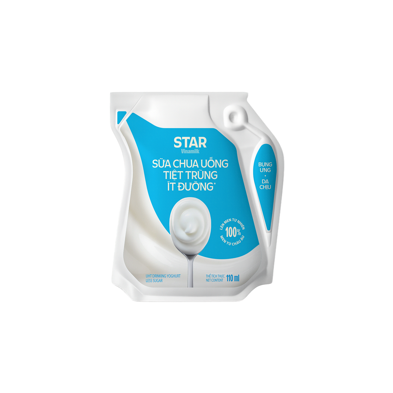 Sữa chua uống tiệt trùng Vinamilk Star Ít Đường