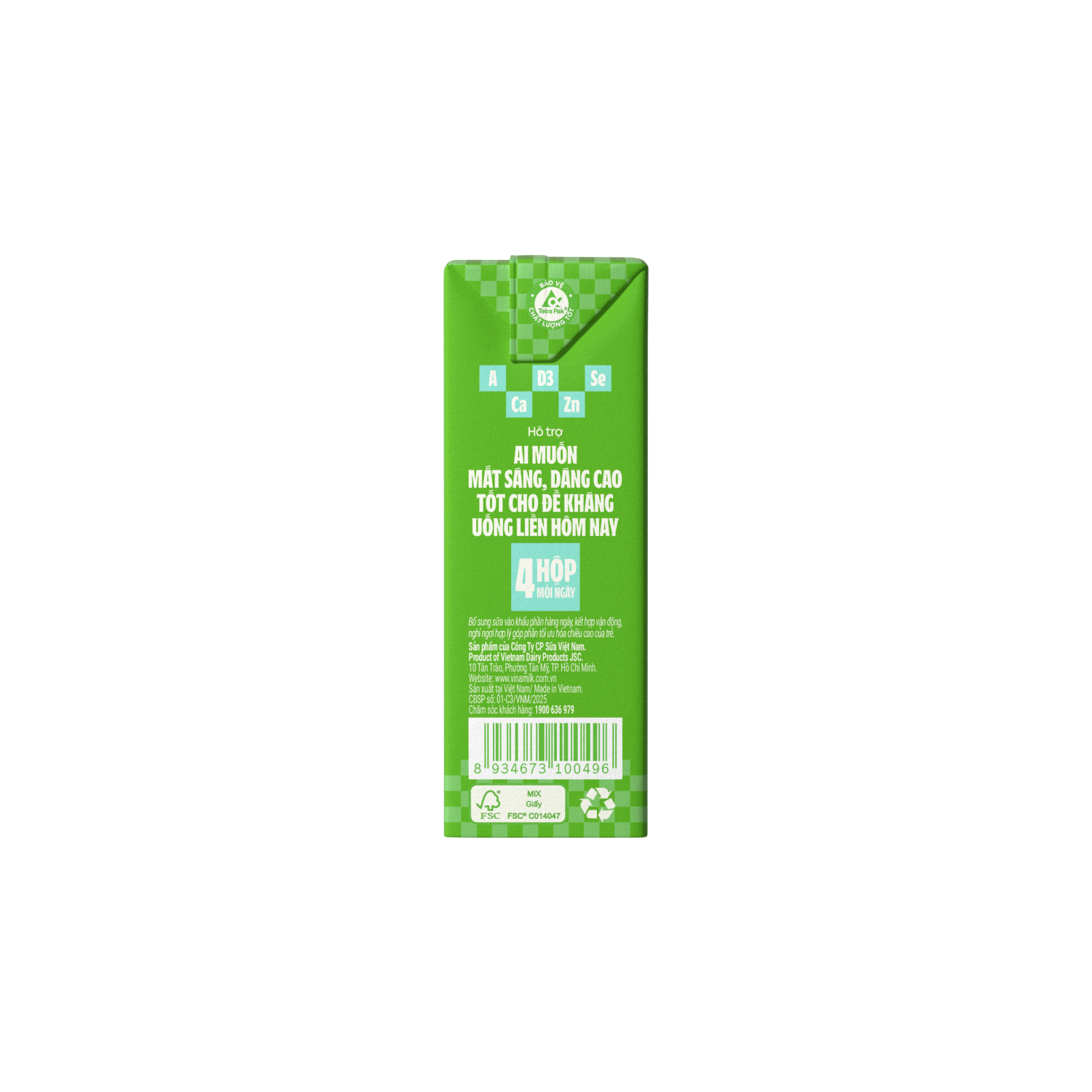 Sữa dinh dưỡng ADM Có Đường 110ml