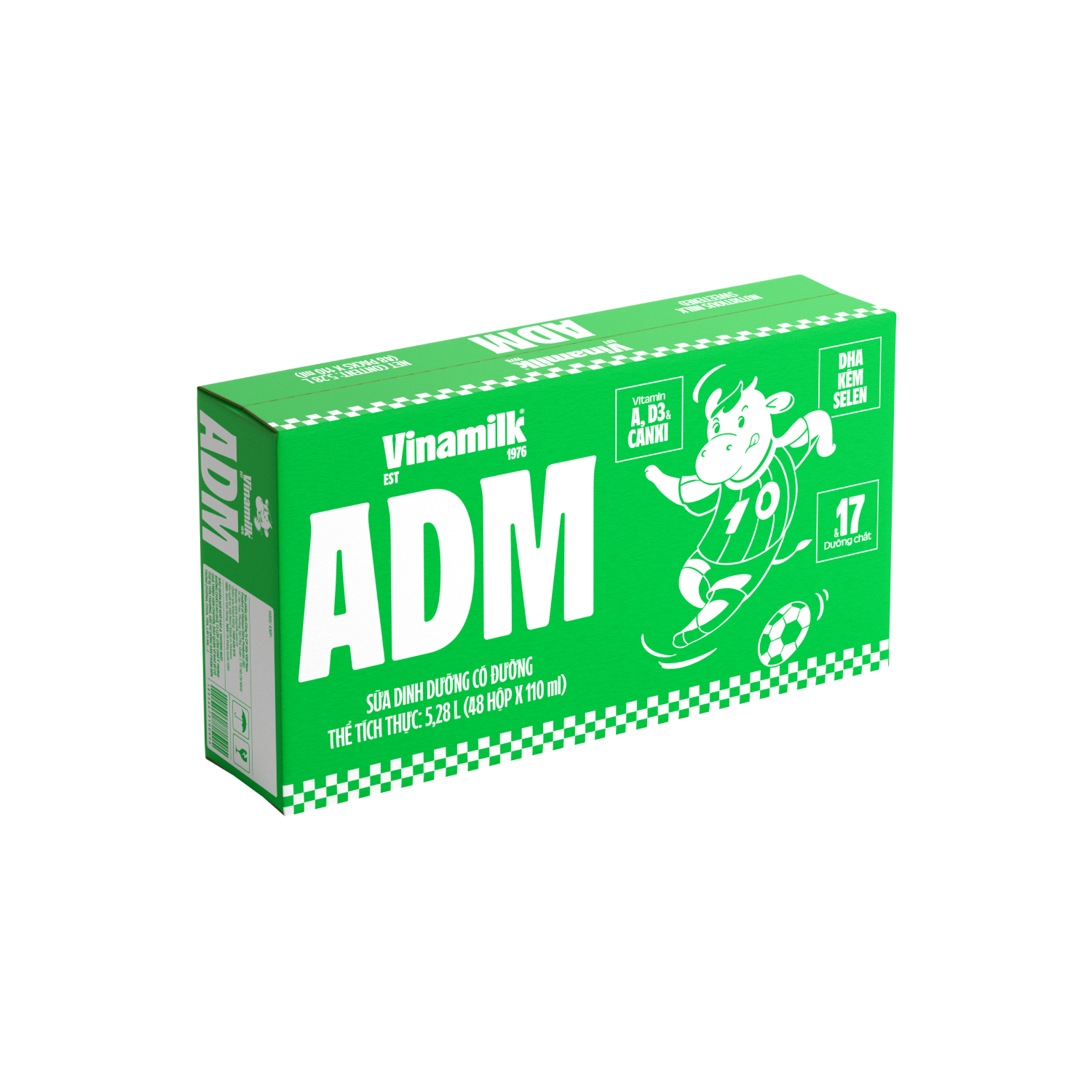 Sữa dinh dưỡng ADM Có Đường 110ml