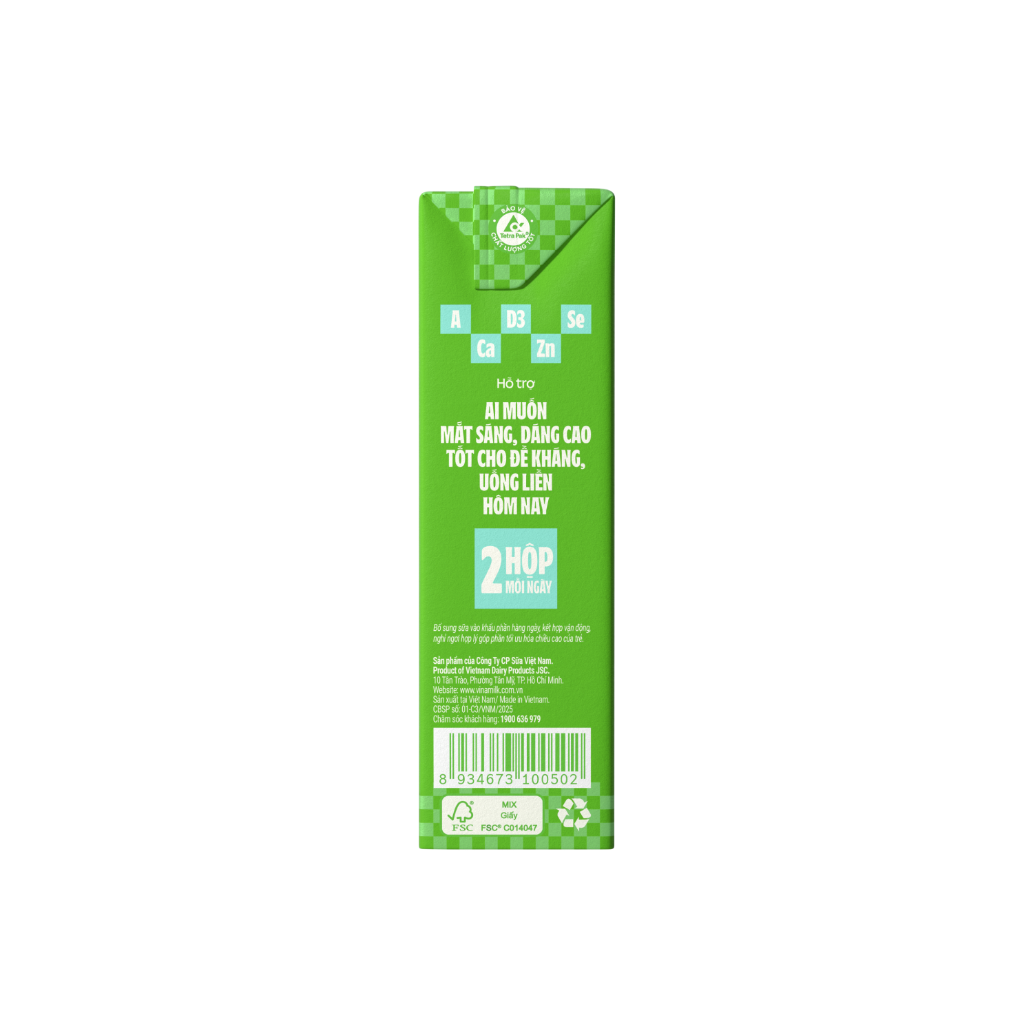 Sữa dinh dưỡng ADM Có Đường 180ml