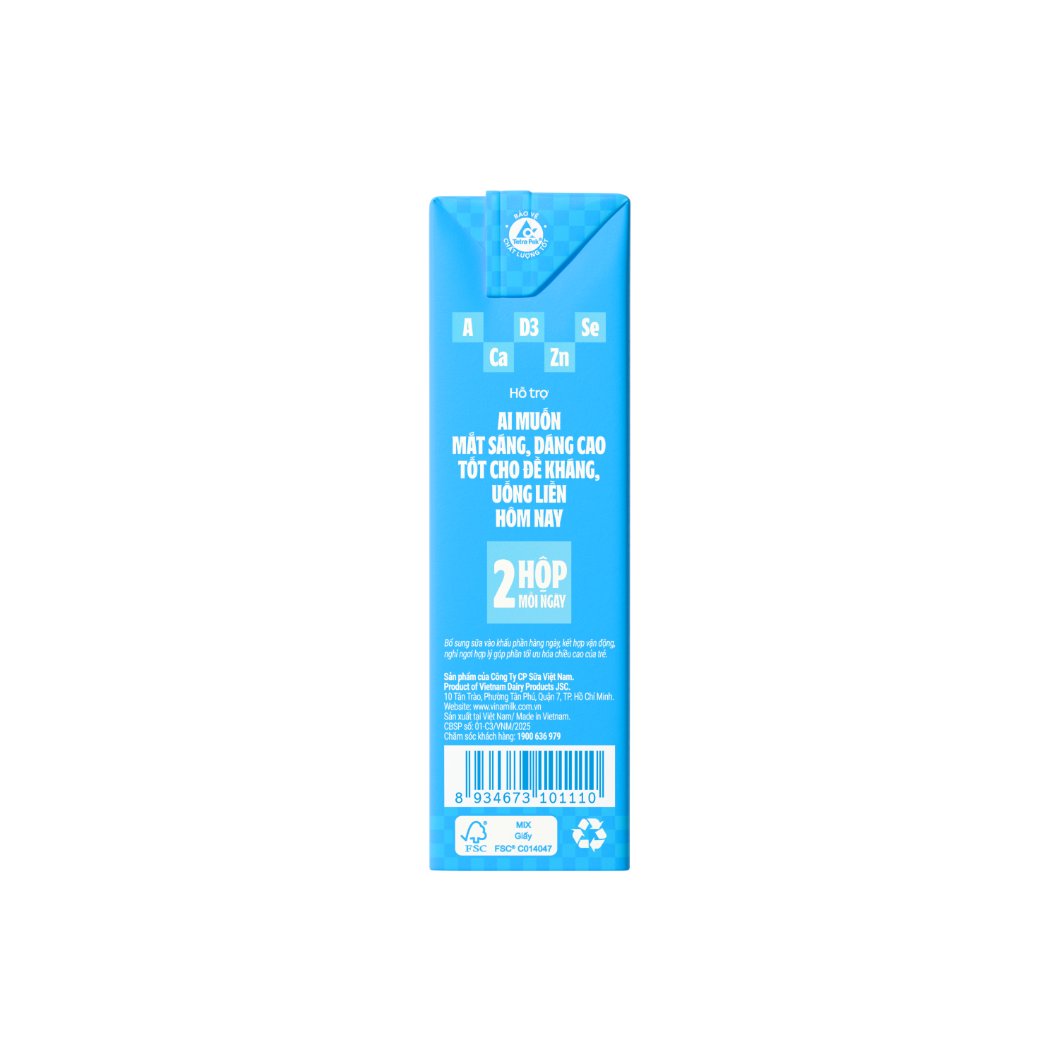 Sữa dinh dưỡng ADM Ít Đường 180ml