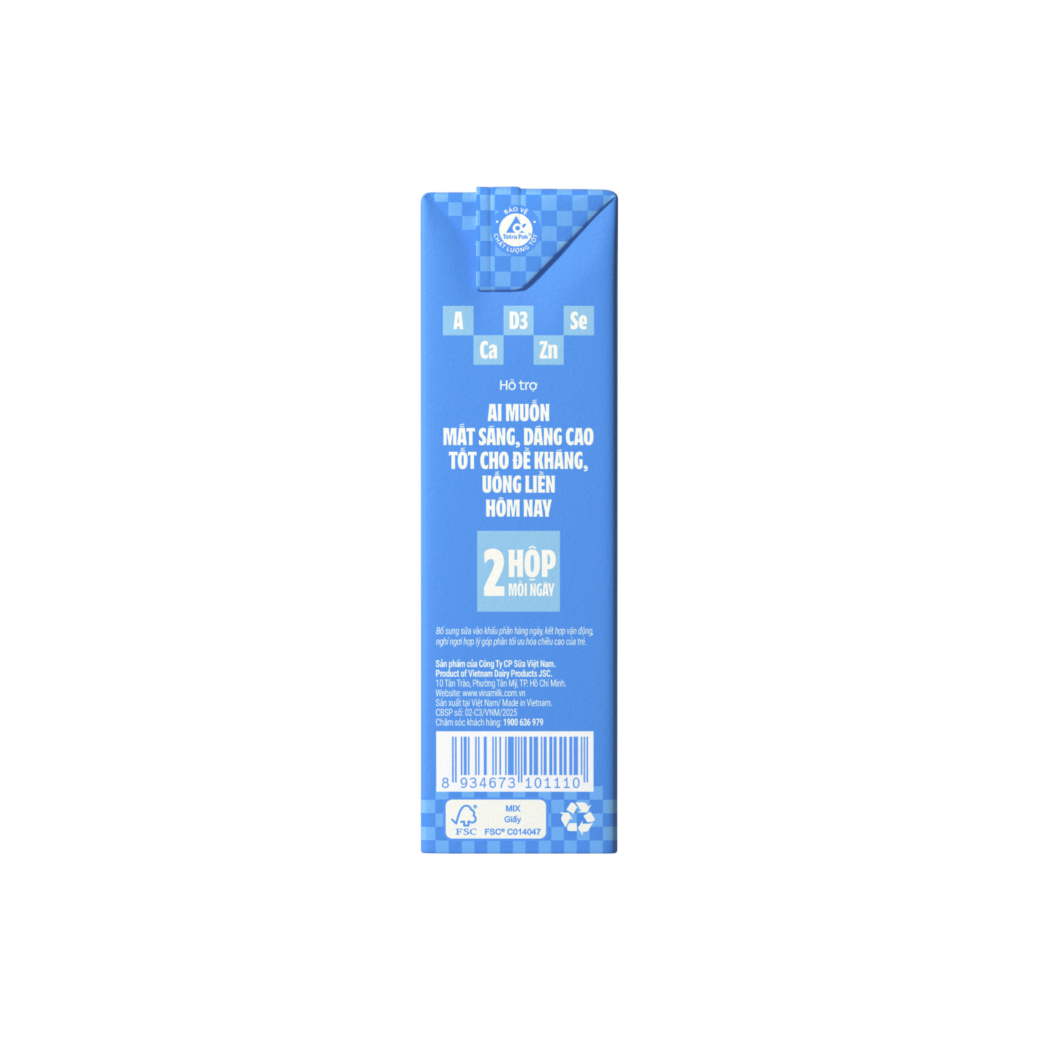 Sữa dinh dưỡng ADM Ít Đường 180ml