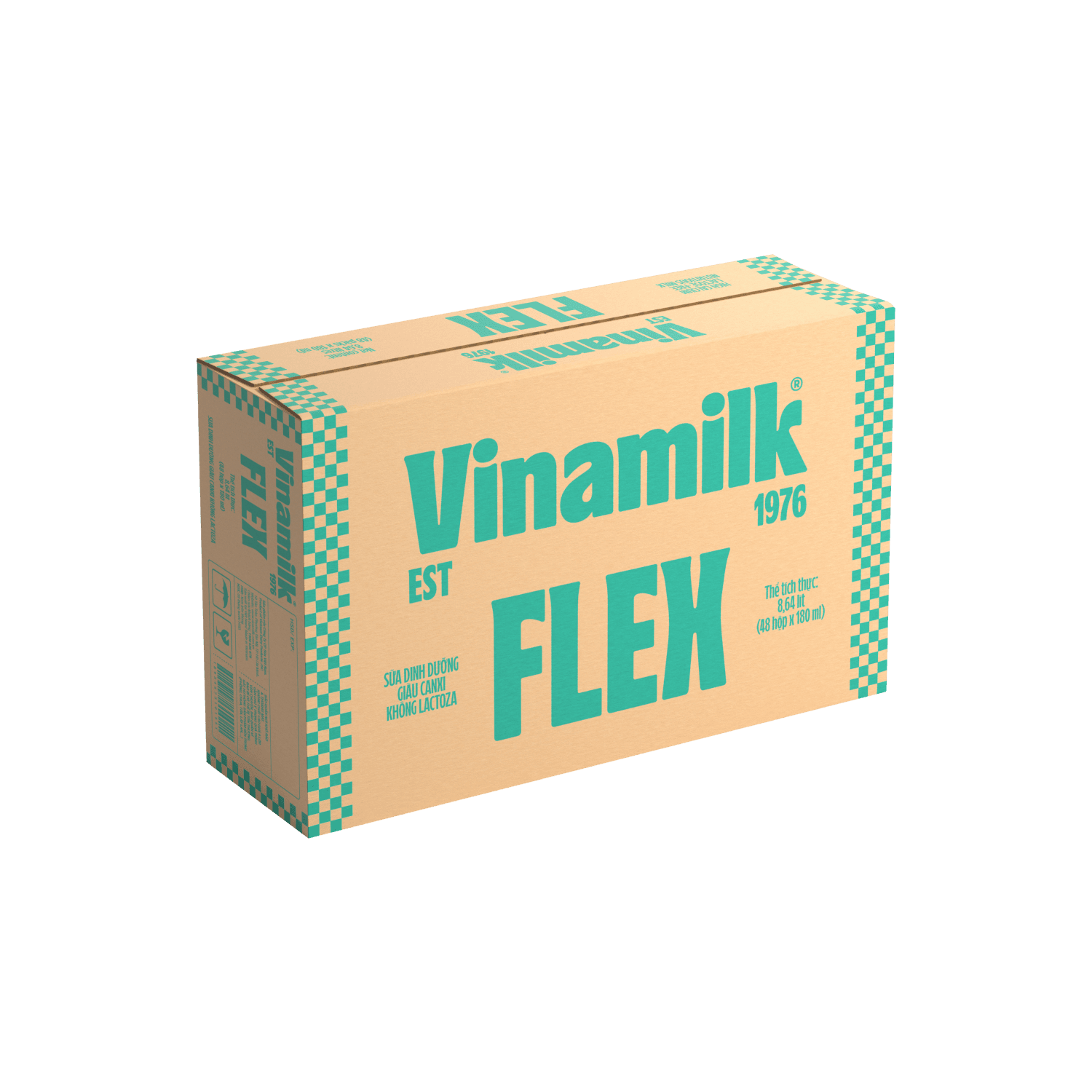 Sữa dinh dưỡng Vinamilk Flex Giàu Canxi Không Lactoza 180ml