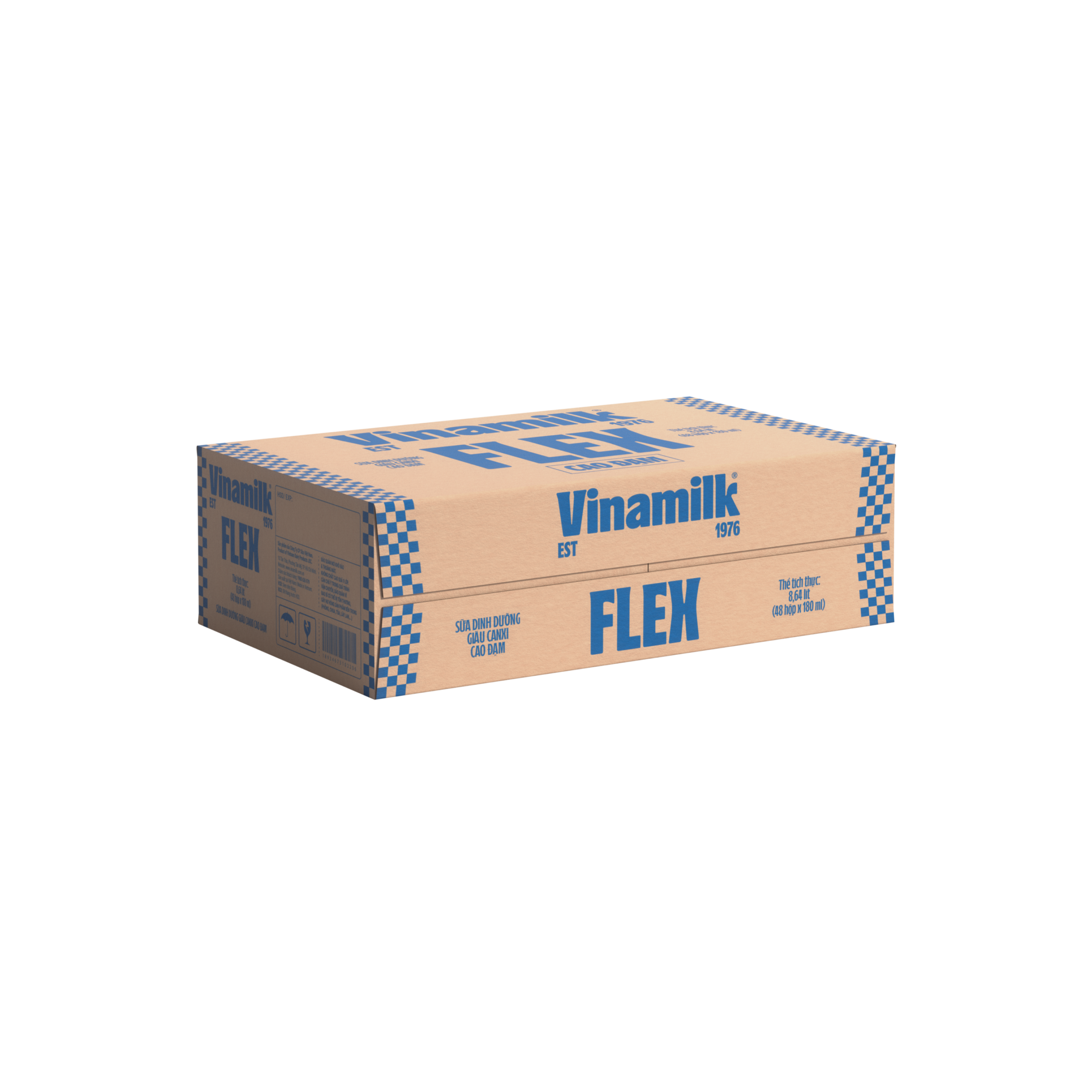 Sữa dinh dưỡng Vinamilk Flex Giàu Canxi Cao Đạm 180ml