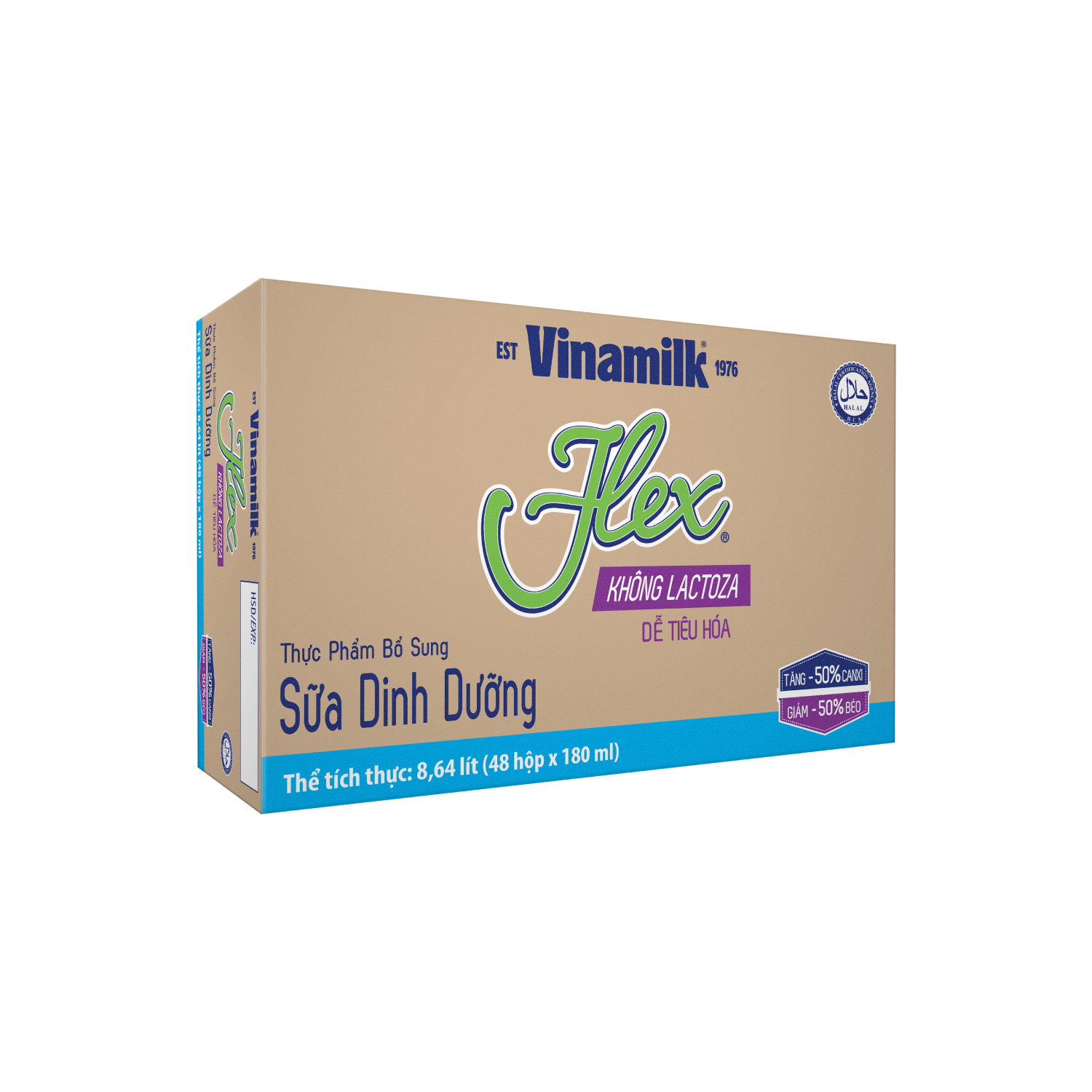 Sữa dinh dưỡng Flex Không lactose 180ml