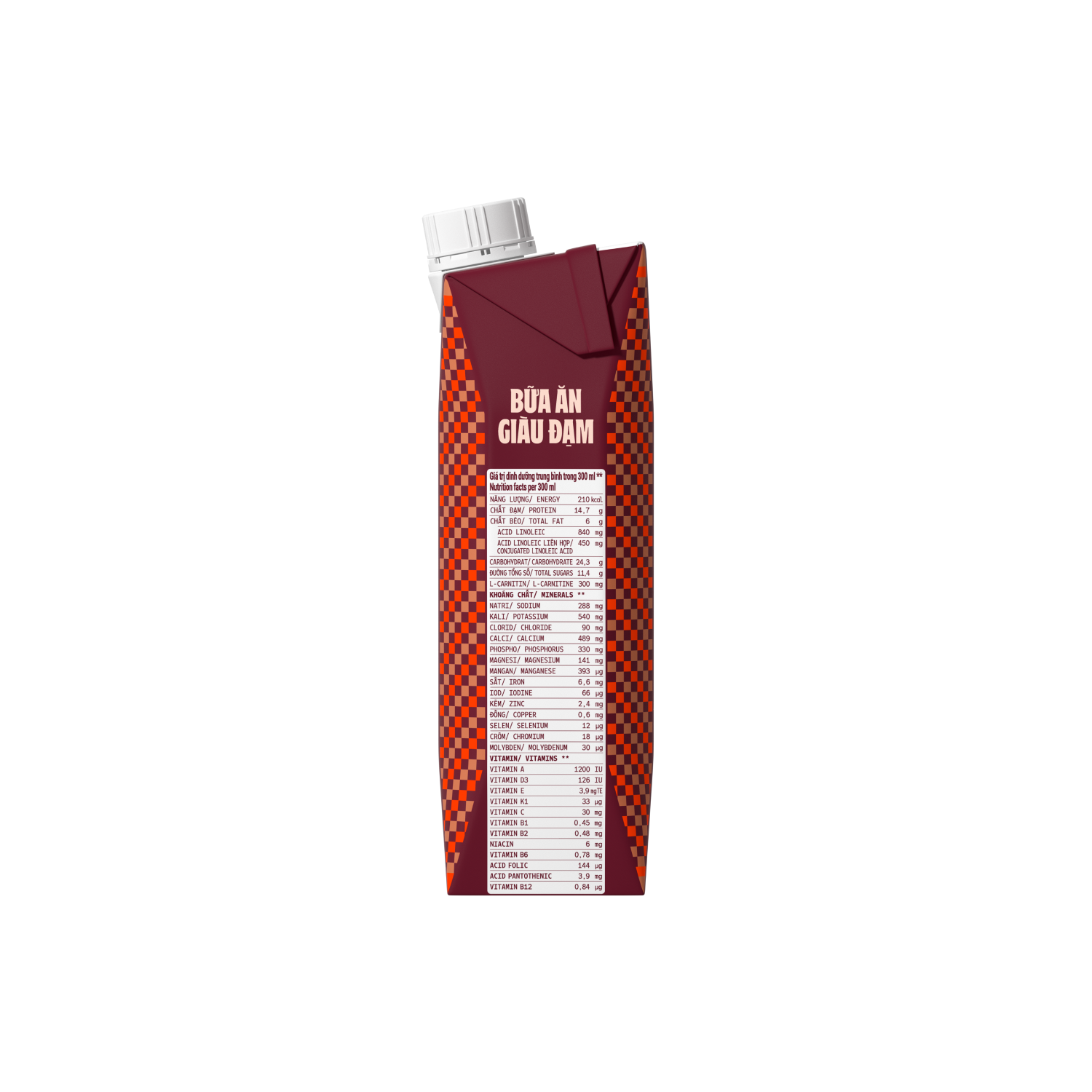 Sữa dinh dưỡng Vinamilk Tự Do Sô Cô La La 300ml