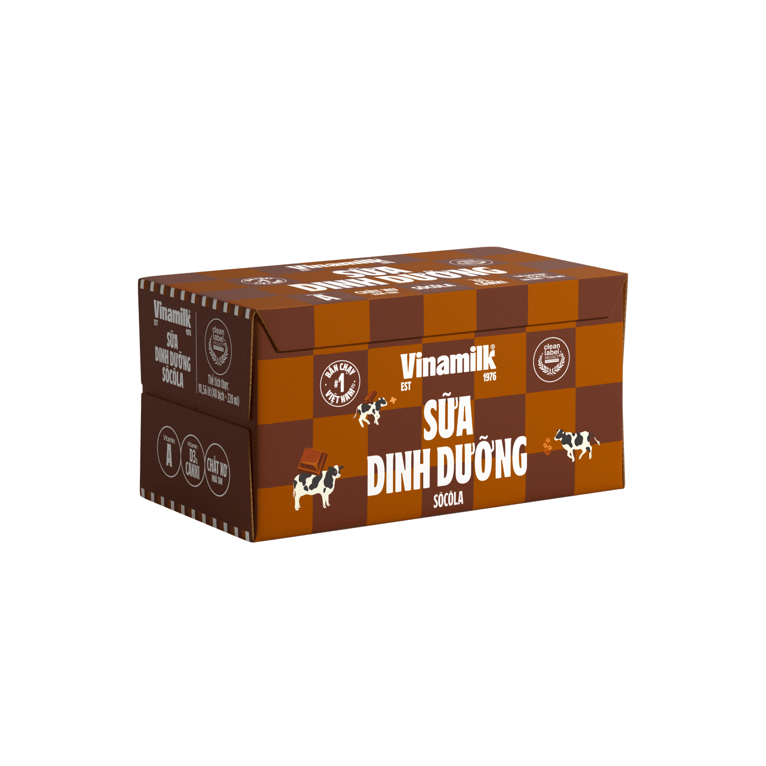 Sữa dinh dưỡng Vinamilk Sôcôla 220ml