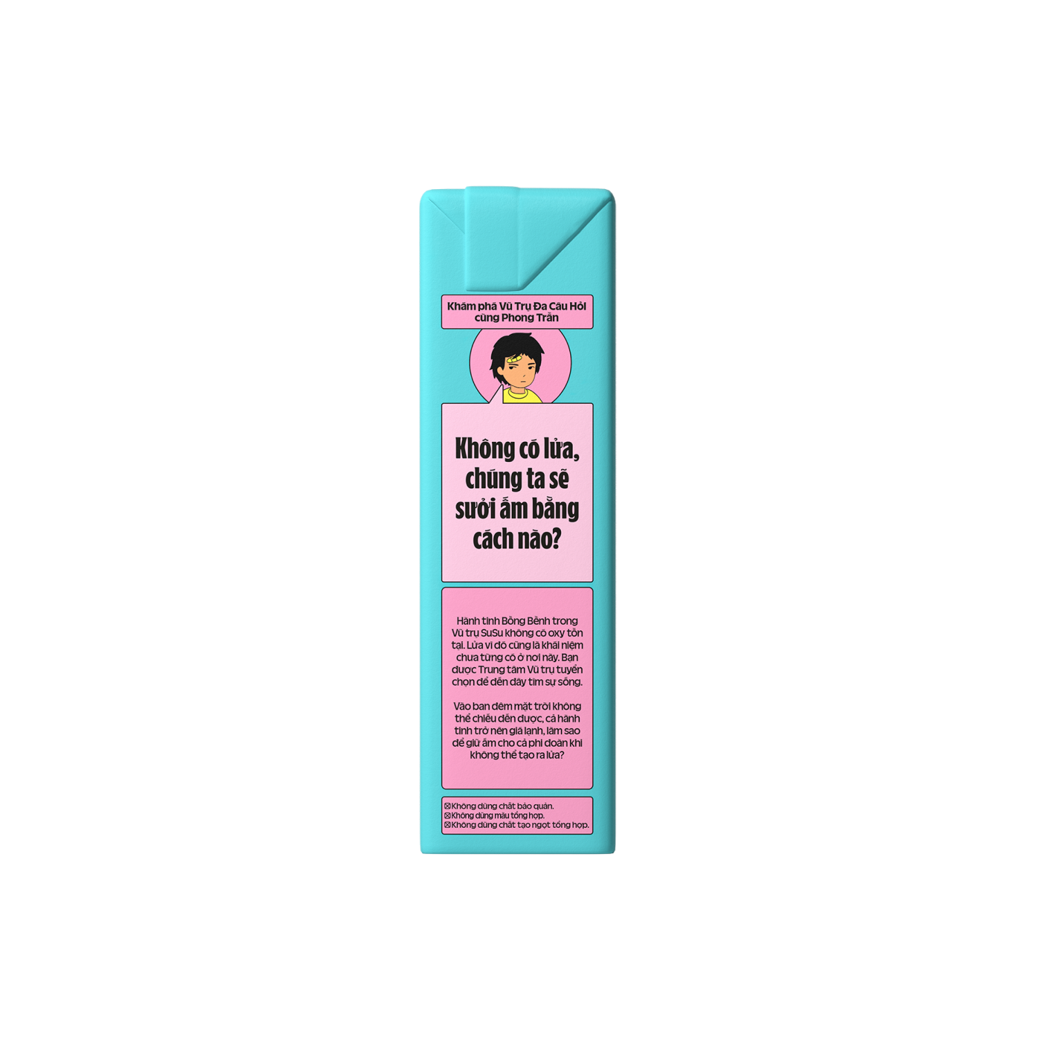 UHT Drinking Yoghurt Susu Cotton Candy Flavour 170ml