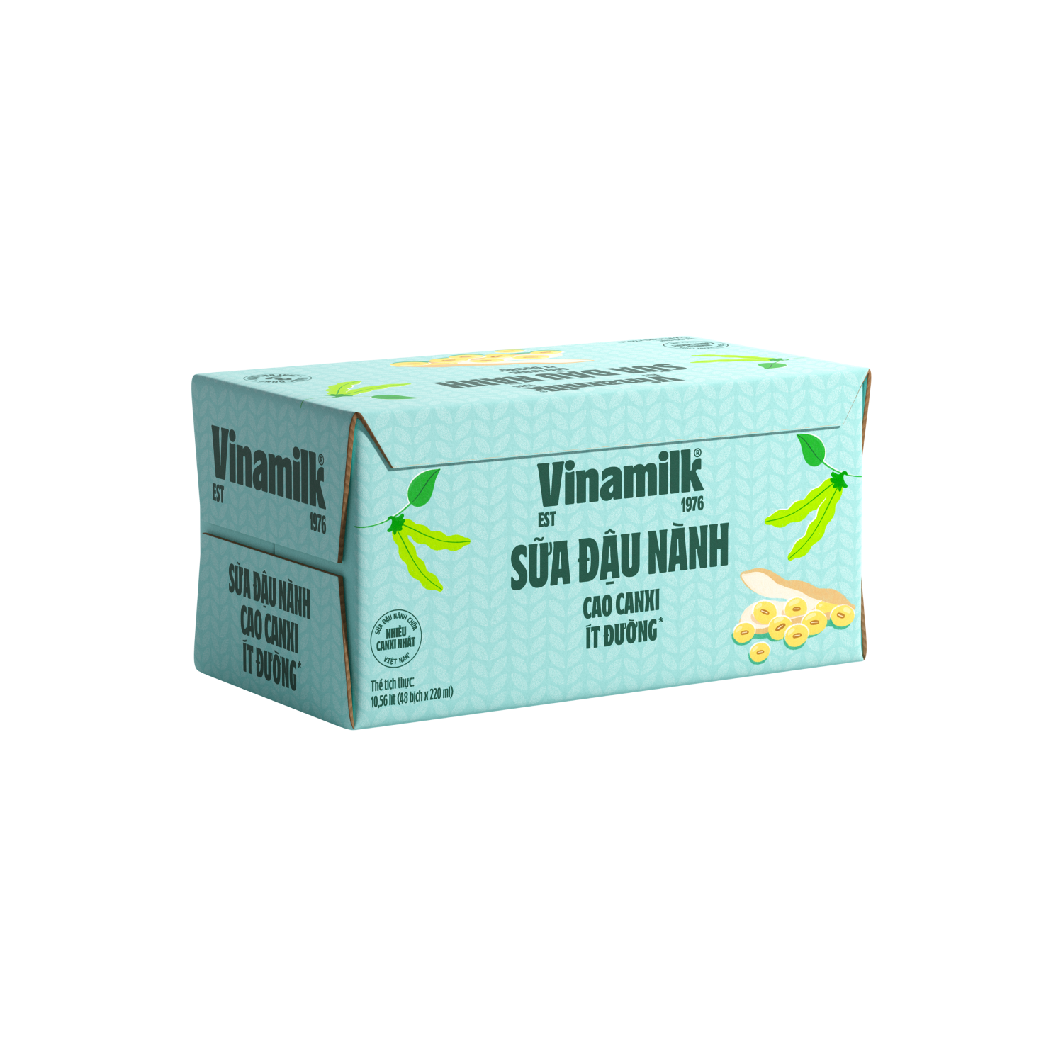 Soymilk with Fresh Milk Vinamilk High Calcium 220ml