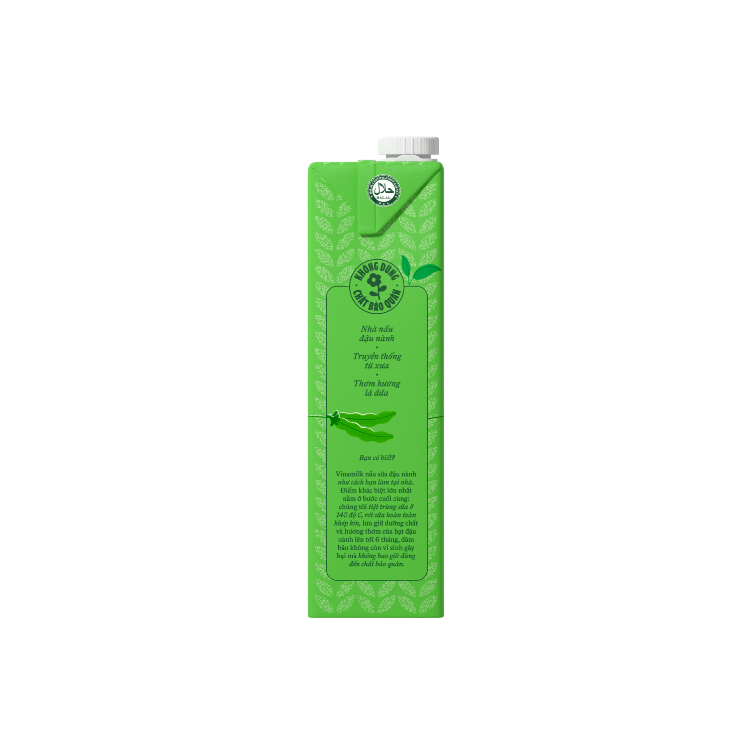 Sữa đậu nành Vinamilk Ít đường 1L