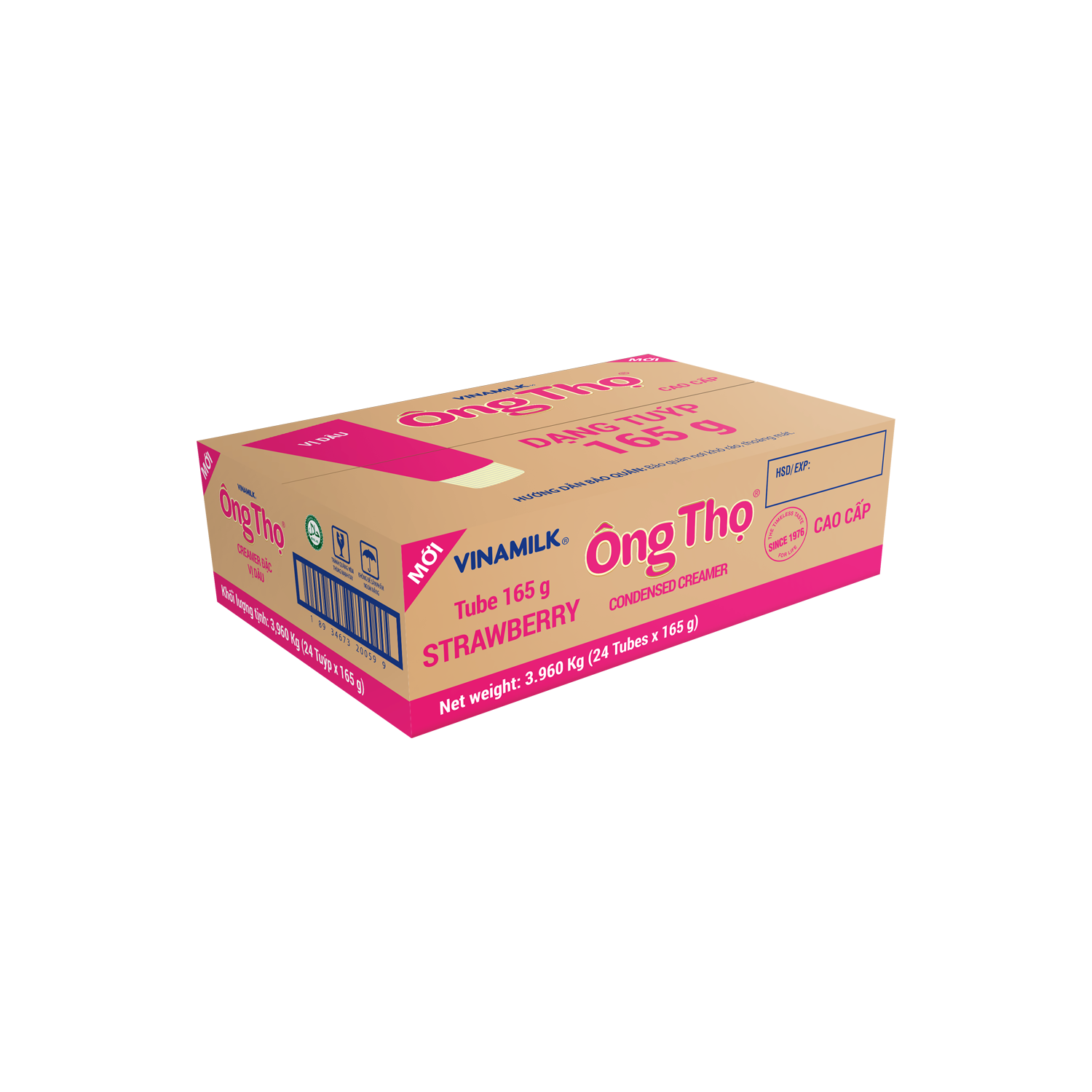 Creamer đặc Ông Thọ Vị Dâu 165g
