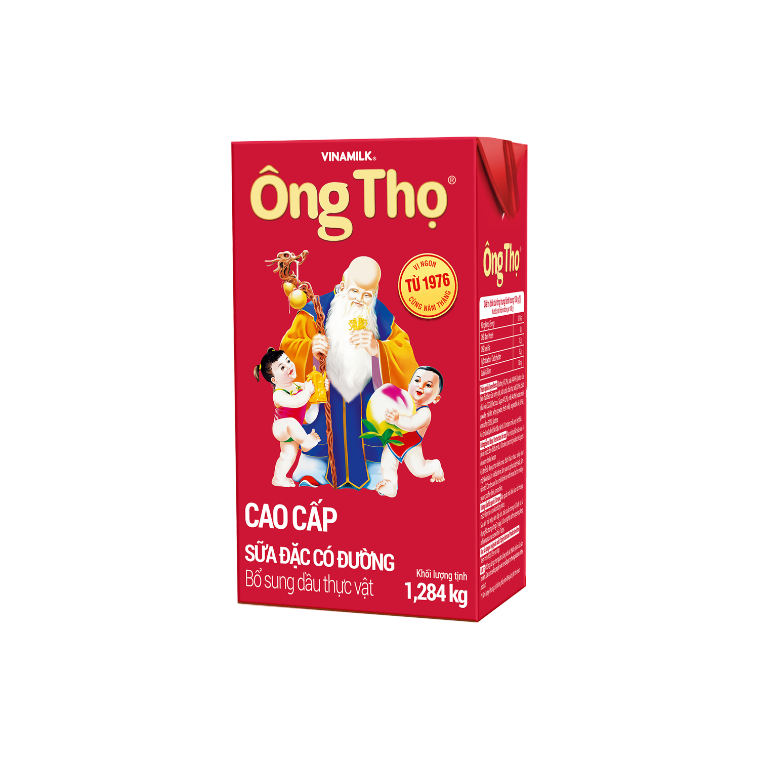 Sữa đặc Ông Thọ Nhãn đỏ 1284g