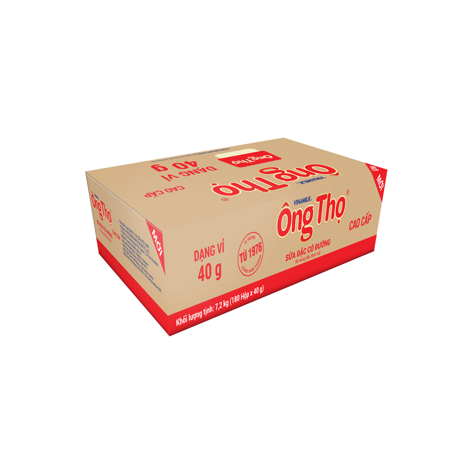 Sữa đặc Ông Thọ Nhãn đỏ 40g
