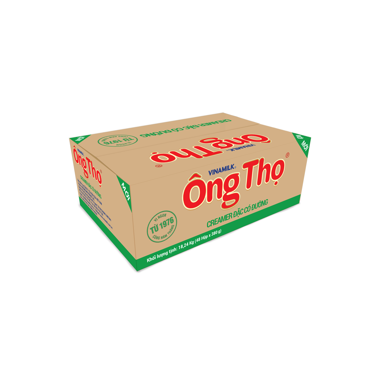 Creamer đặc Ông Thọ Nhãn xanh lá 380g