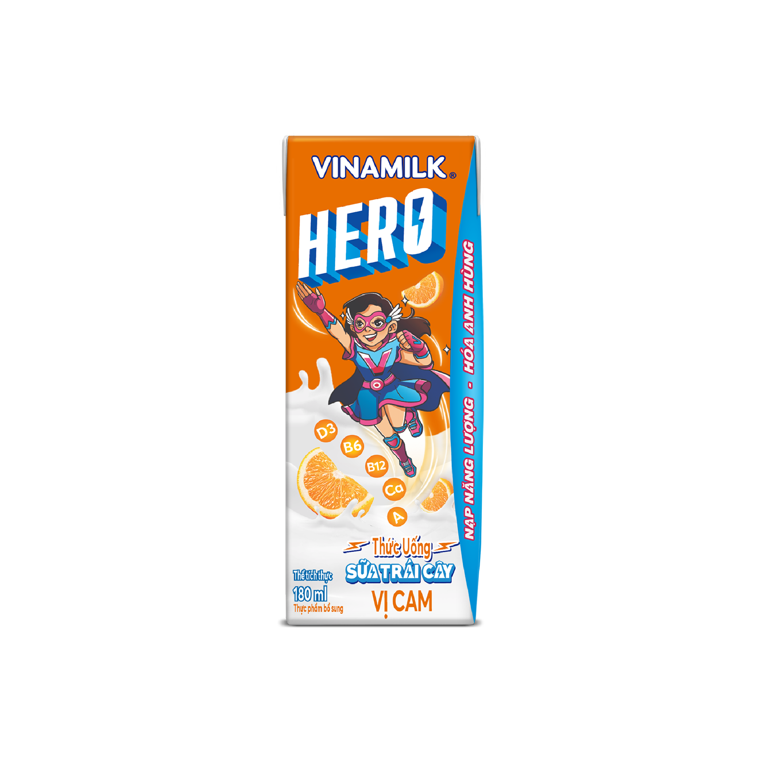 Sữa trái cây Hero Hương Cam 180ml