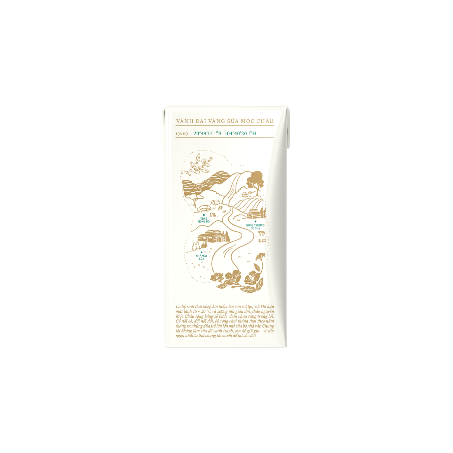Sữa tươi tiệt trùng Mộc Châu Creamery Có đường 110ml