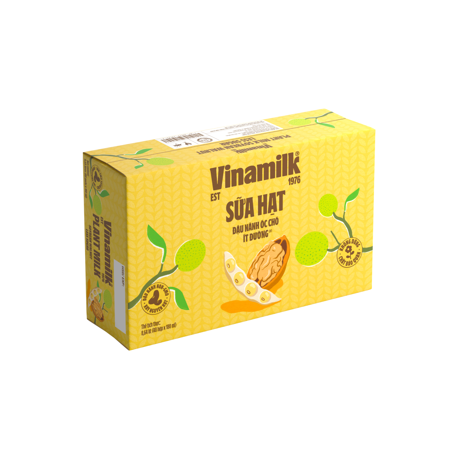 Nut Milk Vinamilk Soy & Walnut 180ml