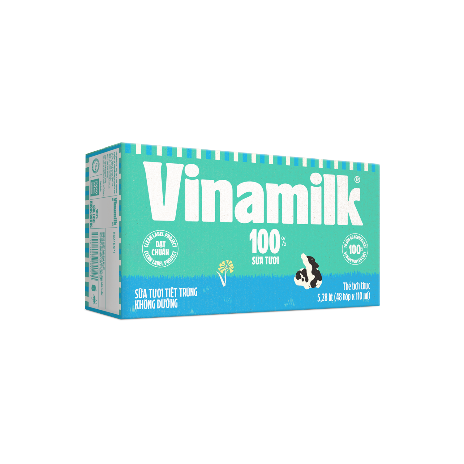 UHT Fresh Milk 100% Unsweetened 110ml