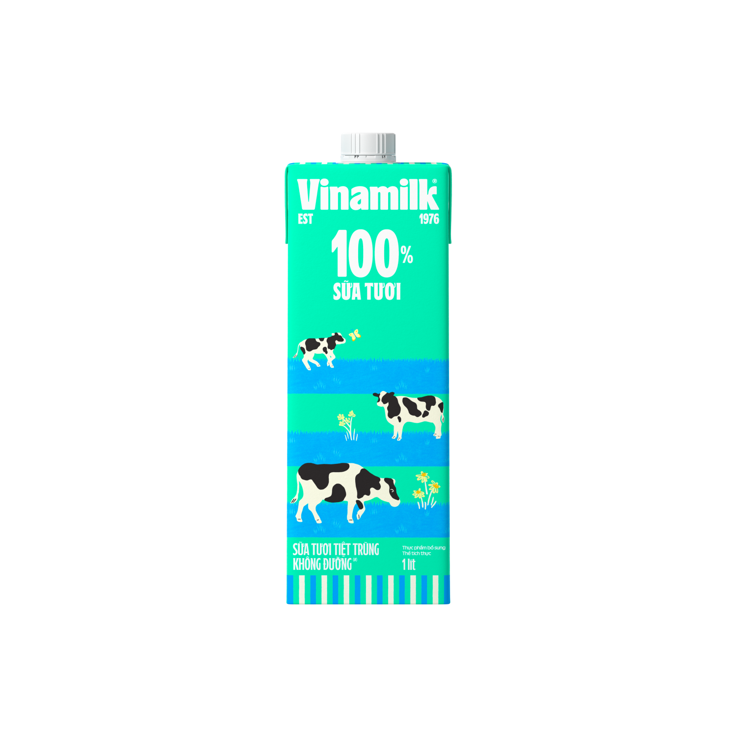 UHT Fresh Milk 100% Unsweetened 1L