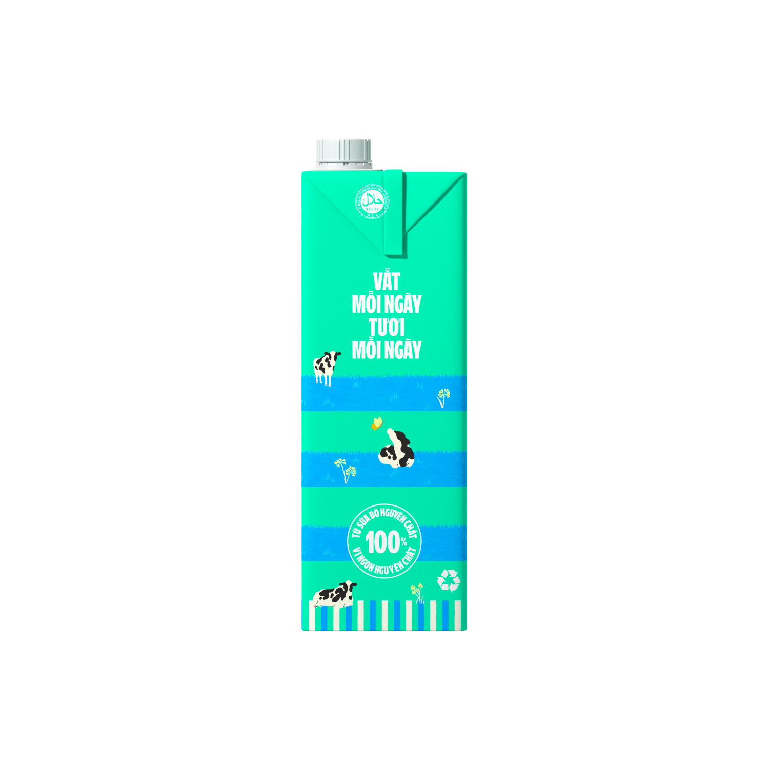 UHT Fresh Milk 100% Unsweetened 1L