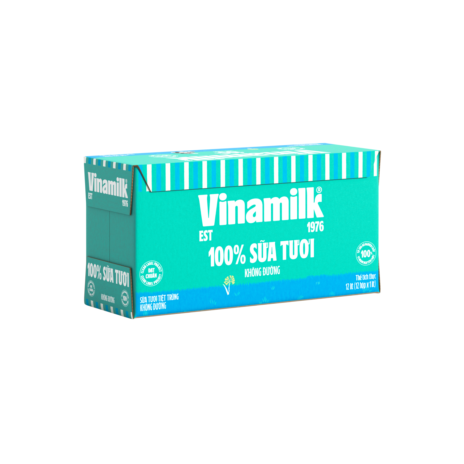UHT Fresh Milk 100% Unsweetened 1L