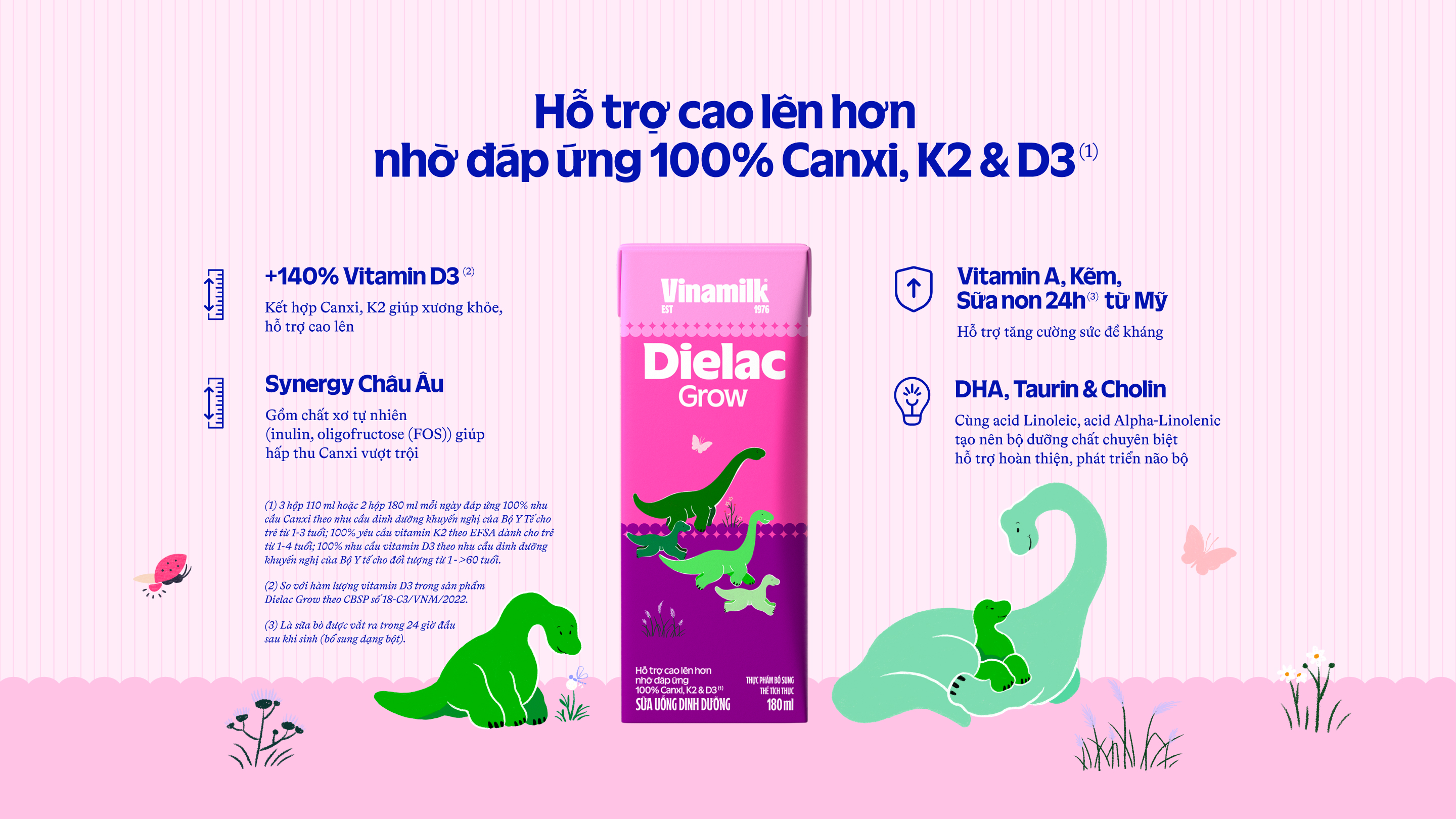 Sữa bột pha sẵn Dielac Grow