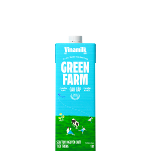 Sữa tươi tiệt trùng Green Farm Không đường Lẻ 1 hộp