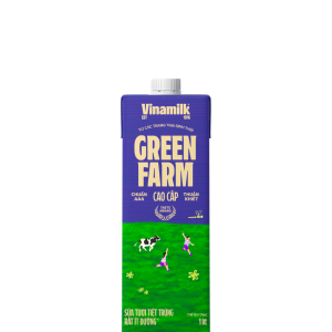 Sữa tươi tiệt trùng Green Farm Rất ít đường 1 Hộp lẻ