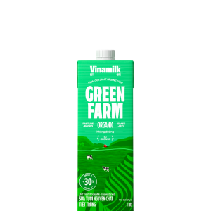 UHT Fresh Milk Green Farm Organic 1 Single Box