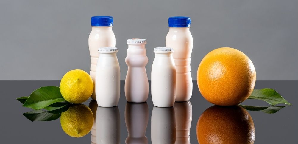 Sữa chua uống hương cam